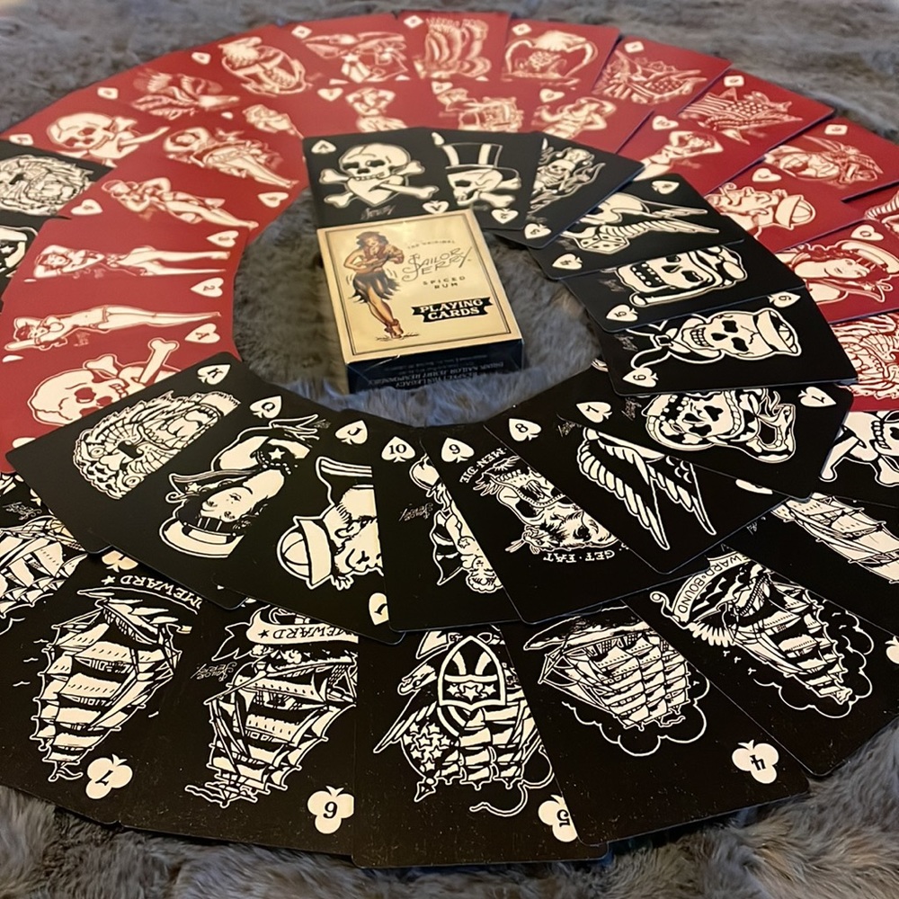 Sailor Jerry Spiced Rum Playing Cards - Picture 5 of 5